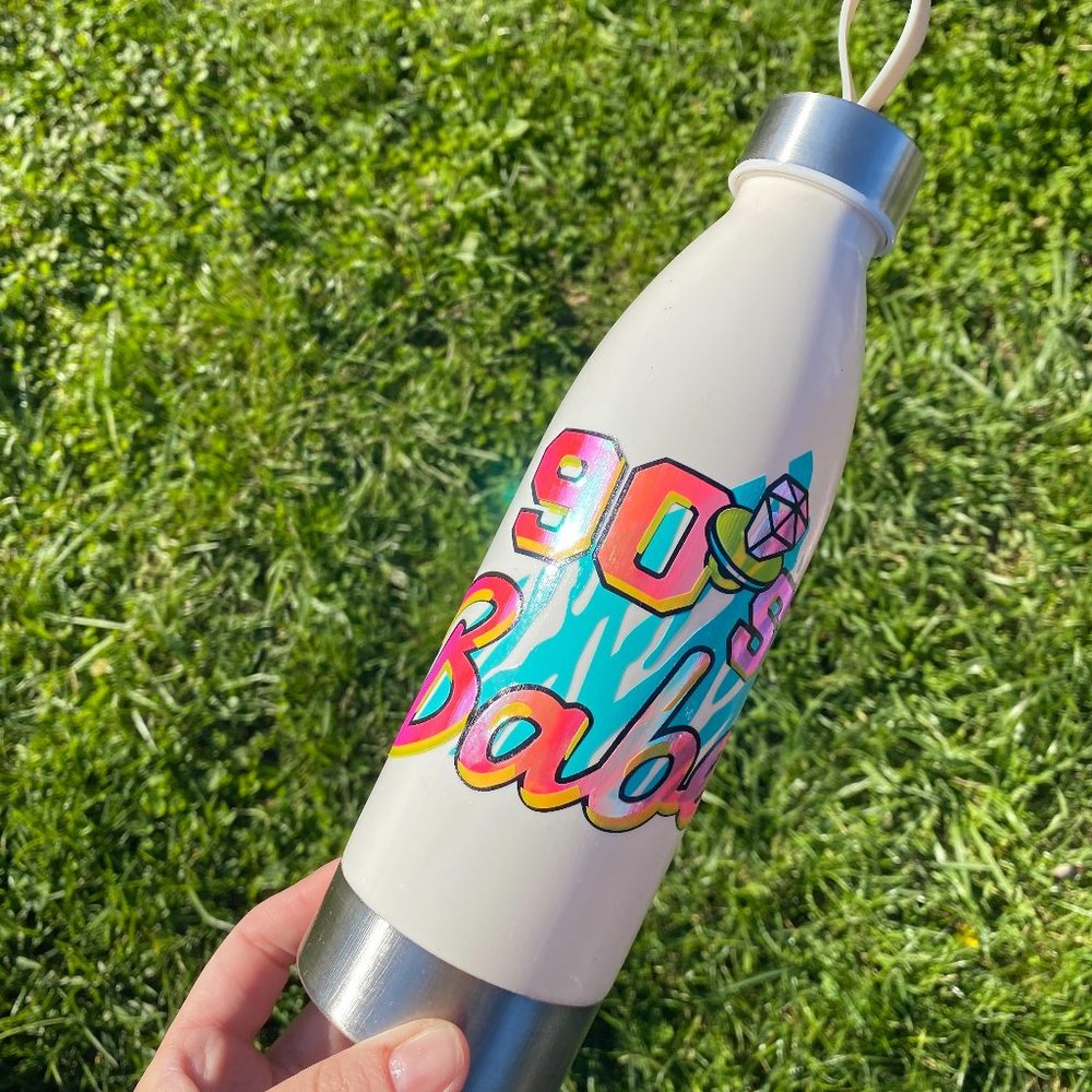 90's Babe water bottle